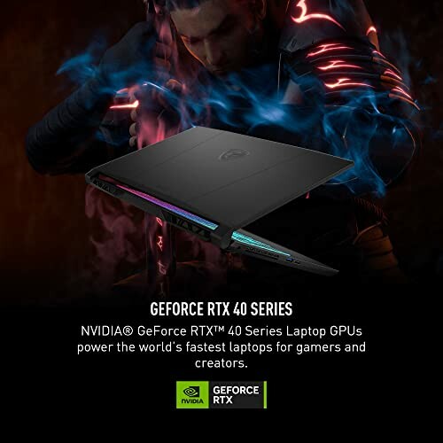 Laptop with NVIDIA GeForce RTX 40 Series graphics